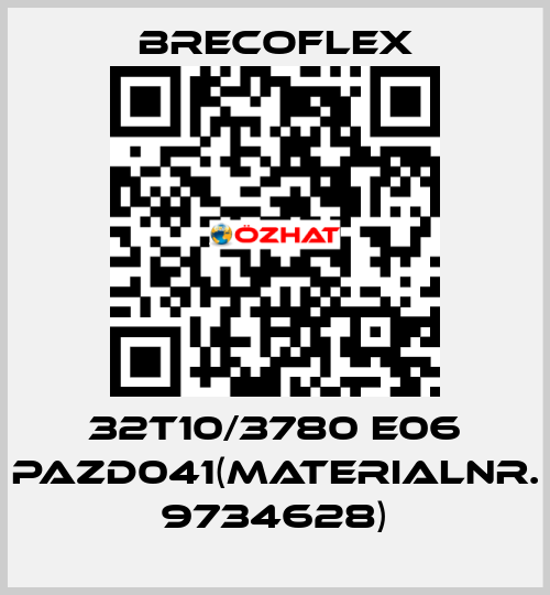 32T10/3780 E06 PAZD041(MATERIALNR. 9734628) Brecoflex