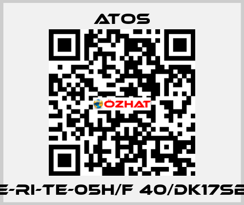 E-RI-TE-05H/F 40/DK17SB Atos