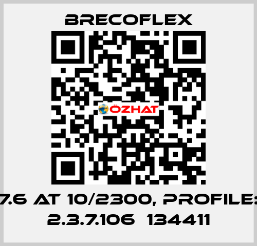 7.6 AT 10/2300, PROFILE: 2.3.7.106  134411 Brecoflex