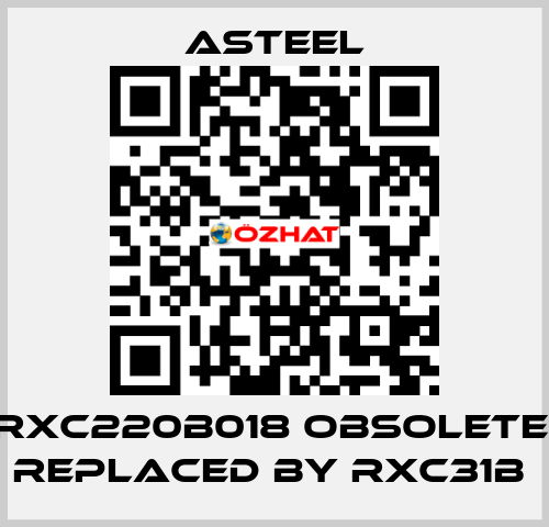RXC220B018 obsolete, replaced by RXC31B  ASTEEL