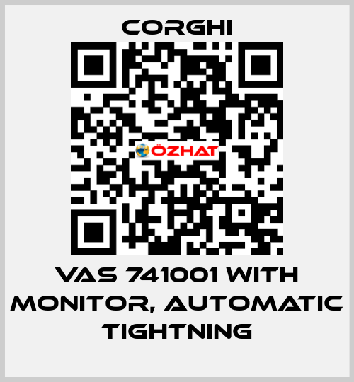VAS 741001 with monitor, automatic tightning Corghi
