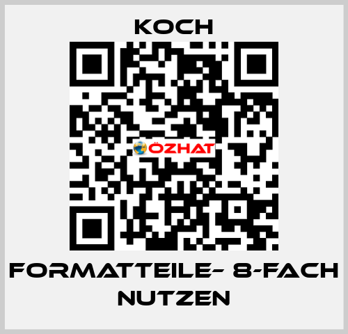Formatteile– 8-FACH NUTZEN KOCH