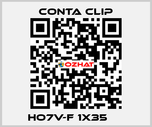 HO7V-F 1X35      Conta Clip