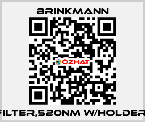 FILTER,520NM W/HOLDER  Brinkmann