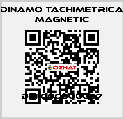 DIN 000000007 Dinamo Tachimetrica Magnetic