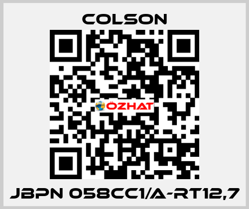 JBPN 058CC1/A-RT12,7 Colson