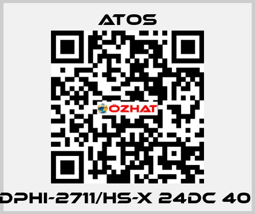 DPHI-2711/HS-X 24DC 40  Atos