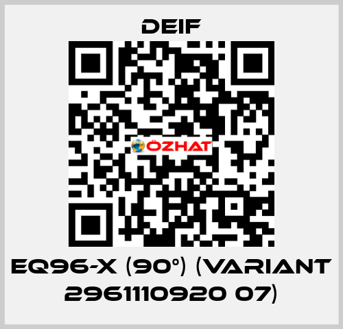 EQ96-x (90°) (Variant 2961110920 07) Deif