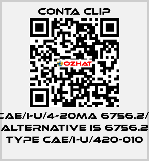 CAE/I-U/4-20mA 6756.2/1 alternative is 6756.2 Type CAE/I-U/420-010 Conta Clip