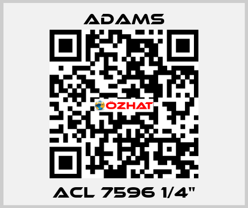 ACL 7596 1/4" ADAMS