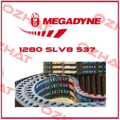 1280 SLV8 537  (63PLUS81280W) Megadyne