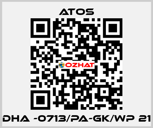 DHA -0713/PA-GK/WP 21 Atos