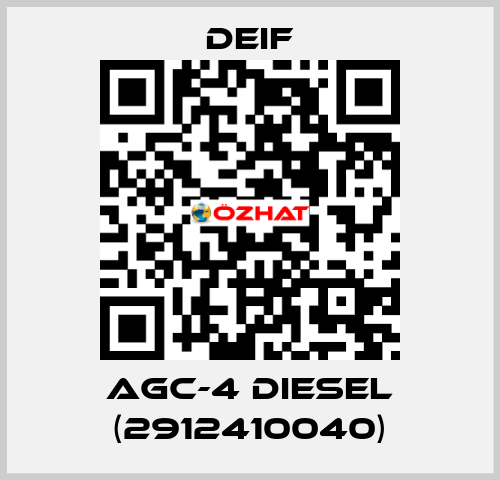 AGC-4 Diesel (2912410040) Deif