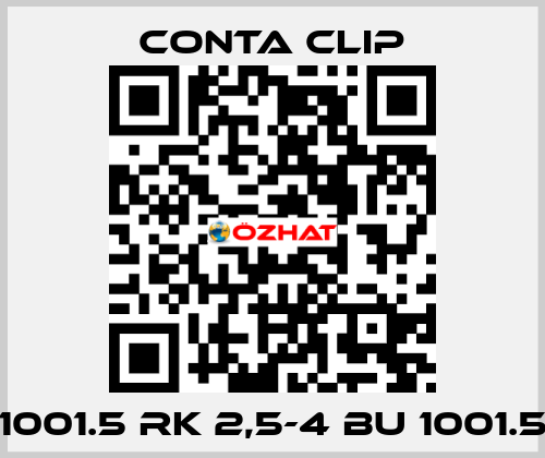 1001.5 RK 2,5-4 BU 1001.5 Conta Clip