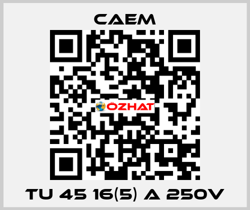 TU 45 16(5) A 250V CAEM