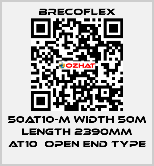 50AT10-M Width 50m Length 2390mm AT10　Open end type Brecoflex