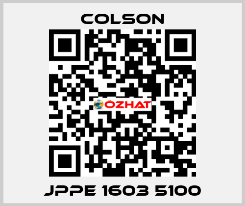 JPPE 1603 5100 Colson
