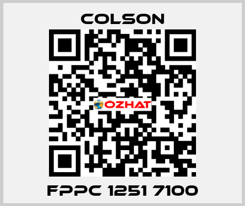 FPPC 1251 7100 Colson