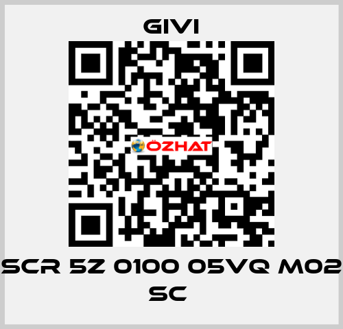 SCR 5Z 0100 05VQ M02 SC  Givi