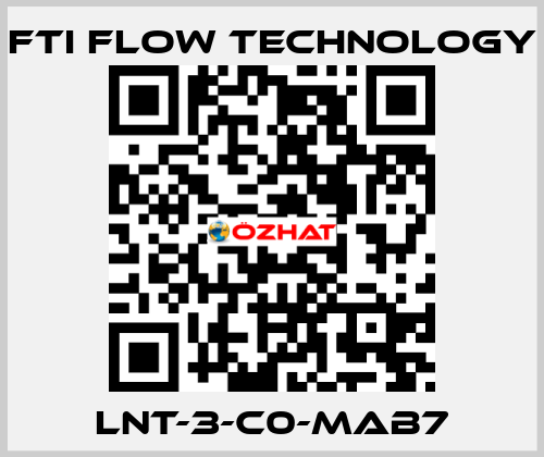 LNT-3-C0-MAB7 Fti Flow Technology