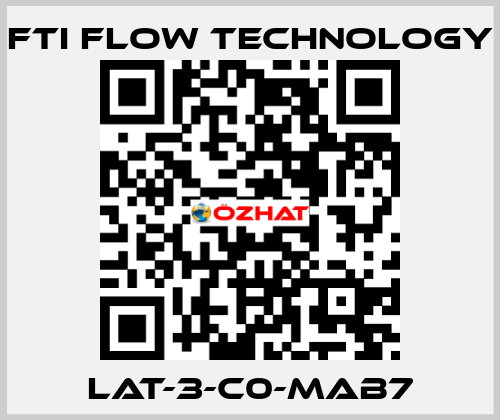LAT-3-C0-MAB7 Fti Flow Technology