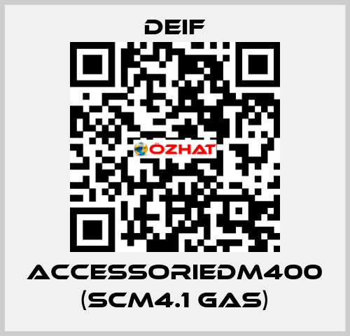 AccessorieDM400 (SCM4.1 GAS) Deif
