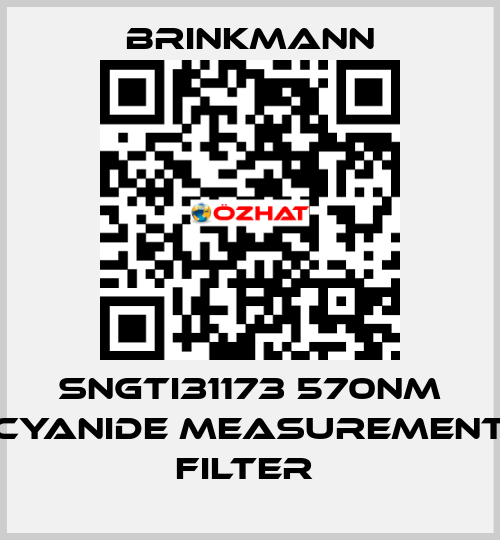 SNGTI31173 570NM CYANIDE MEASUREMENT FILTER  Brinkmann