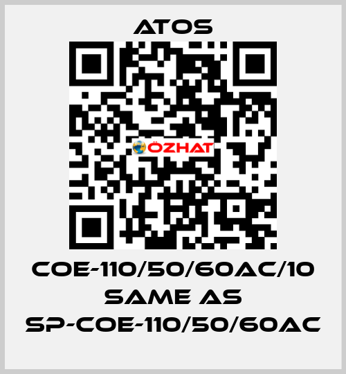 COE-110/50/60AC/10 same as SP-COE-110/50/60AC Atos
