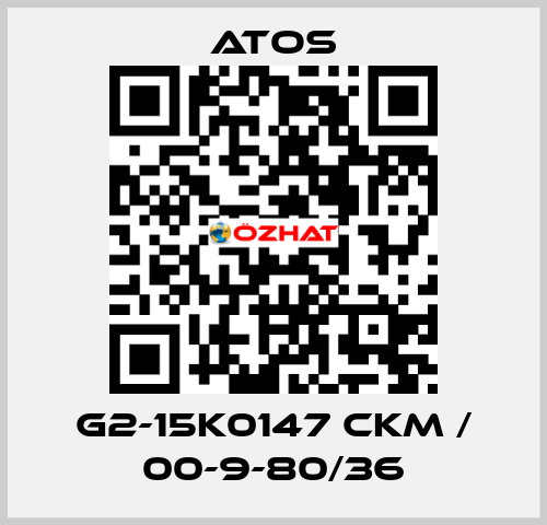 G2-15K0147 CKM / 00-9-80/36 Atos