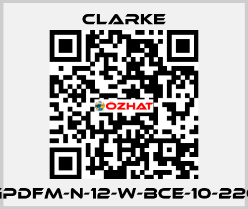 GPDFM-N-12-W-BCE-10-220 Clarke