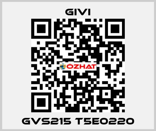 GVS215 T5E0220 Givi