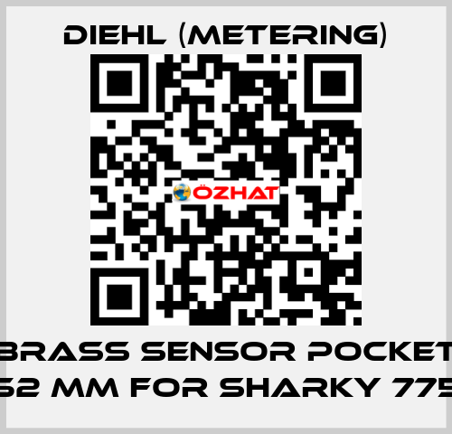 Brass sensor pocket 52 mm for SHARKY 775 Diehl (Metering)
