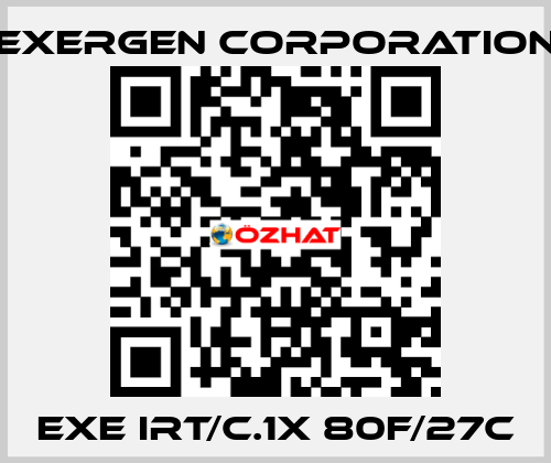 EXE IRT/C.1X 80F/27C Exergen Corporation