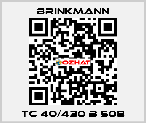 TC 40/430 B 508 Brinkmann