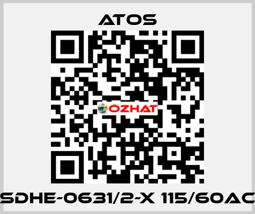 SDHE-0631/2-X 115/60AC Atos
