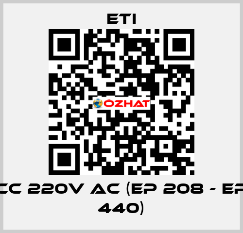 CC 220V AC (EP 208 - EP 440) Eti