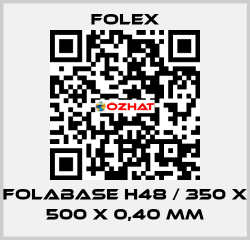Folabase H48 / 350 x 500 x 0,40 mm Folex
