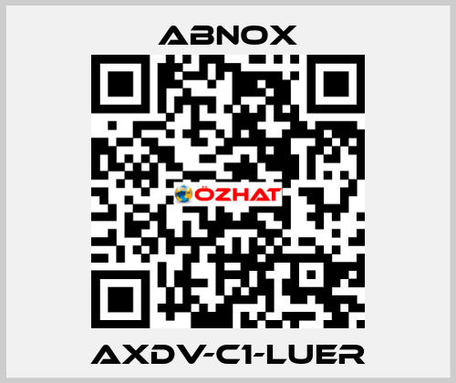 AXDV-C1-LUER ABNOX