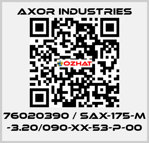 76020390 / SAX-175-M -3.20/090-XX-53-P-00 Axor Industries