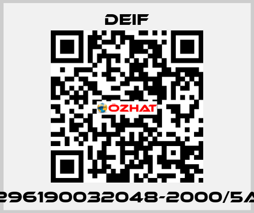 296190032048-2000/5A Deif