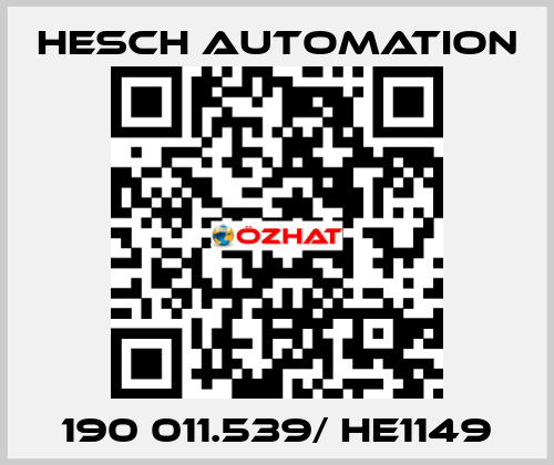 190 011.539/ HE1149 Hesch Automation