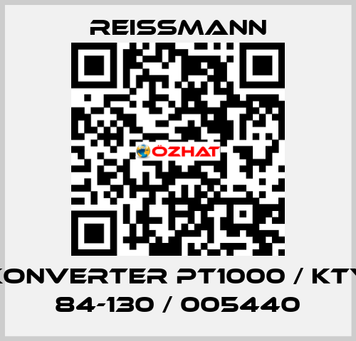 Konverter Pt1000 / KTY 84-130 / 005440 Reissmann