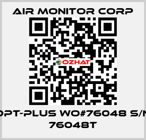 DPT-plus WO#76048 S/N 76048T AIR MONITOR CORP