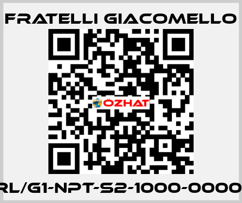 RL/G1-NPT-S2-1000-00001 Fratelli Giacomello
