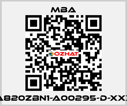 MBA820ZBN1-A00295-D-XXXXX MBA