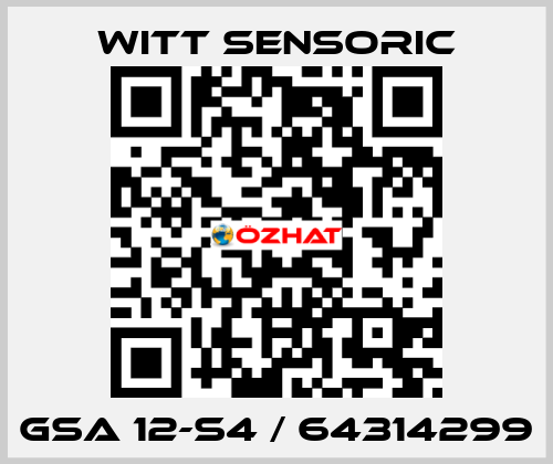 GSA 12-S4 / 64314299 Witt Sensoric