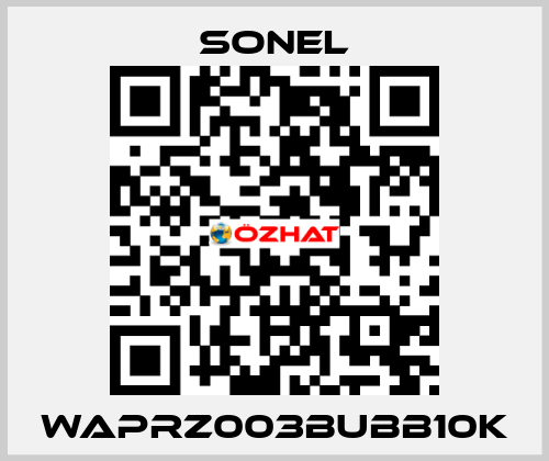 WAPRZ003BUBB10K Sonel