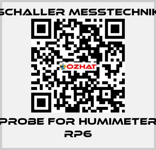 Probe for Humimeter RP6 Schaller Messtechnik