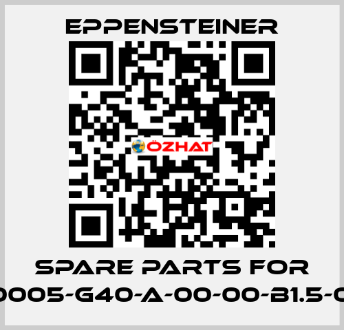 spare parts for 40-LD-0005-G40-A-00-00-B1.5-00-P-00 Eppensteiner