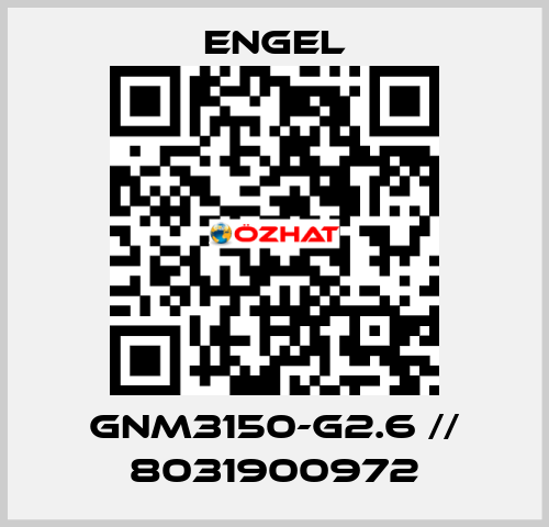 GNM3150-G2.6 // 8031900972 ENGEL